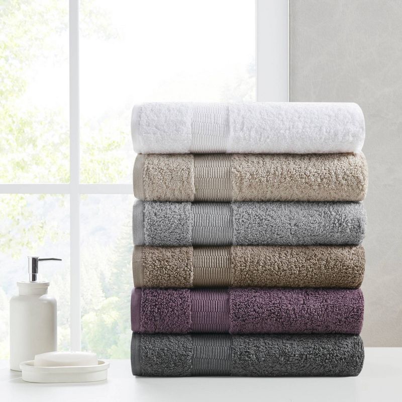 6pc Luce Cotton Bath Towel Set, 4 of 7