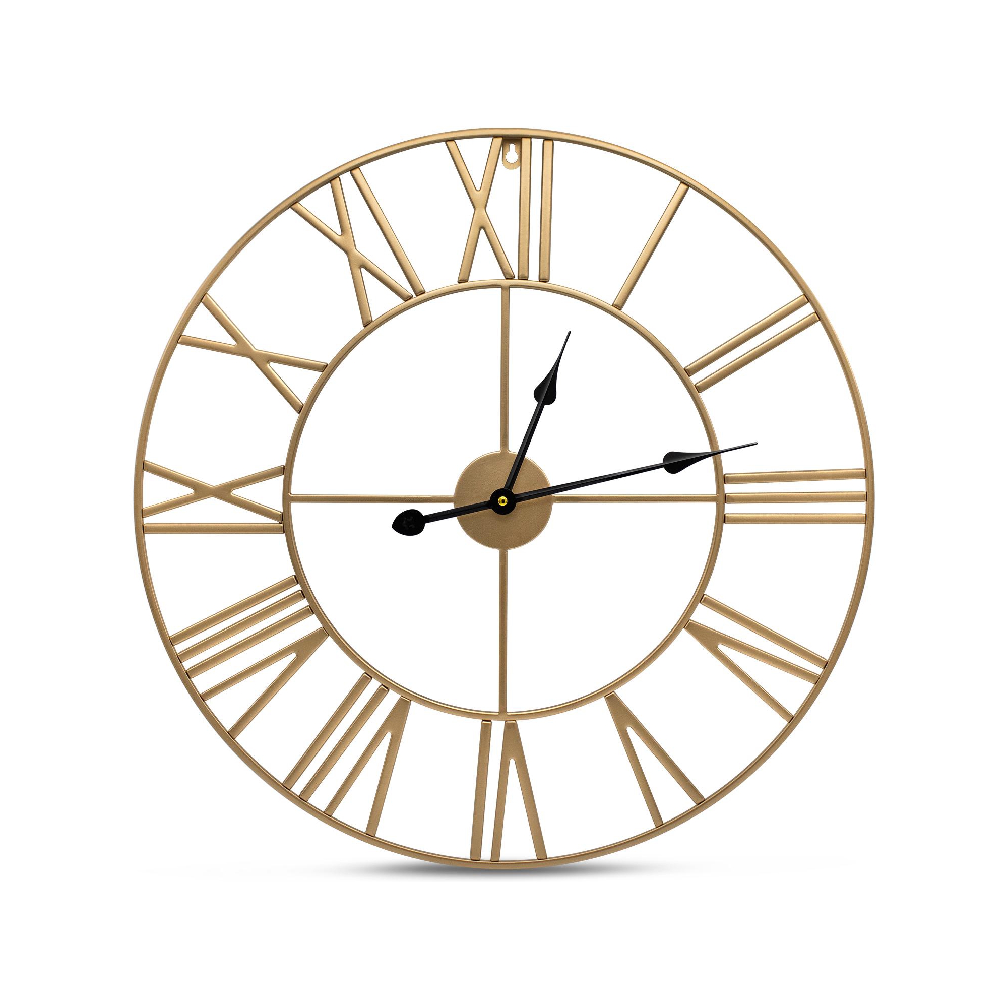 Sorbus 24 Inch Roman Numeral Wall Clock for Living Room, Kitchen, Bedrom Home Decor