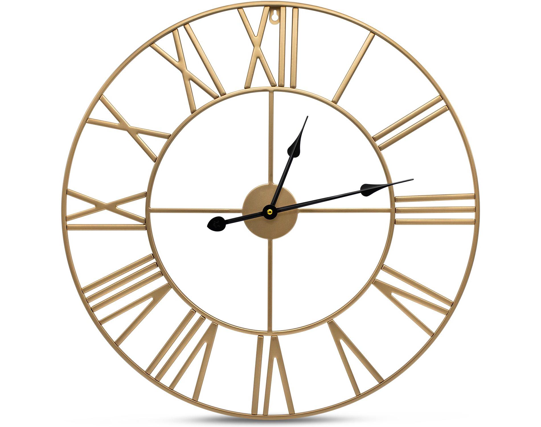 Sorbus 24 Inch Roman Numeral Wall Clock for Living Room, Kitchen, Bedrom Home Decor