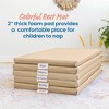 ECR4Kids SoftZone Rainbow Rest Mat, 2in, 5-Piece - 3 of 4