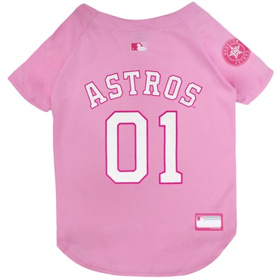 pink astros shirt