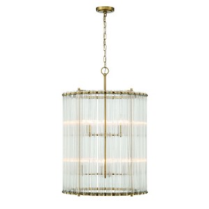 Eurofase Lighting Glasbury 8 - Light Pendant in  Gold - 1 of 2