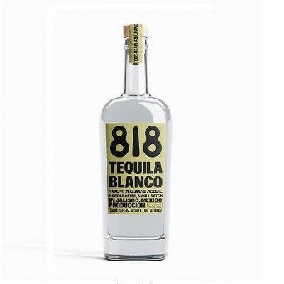 818 Blanco Tequila - 750ml Bottle : Target