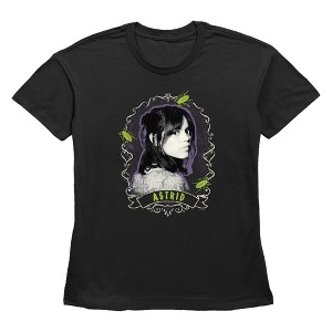 Women's Beetlejuice Beetlejuice Astrid Frame T-Shirt - 1 of 3