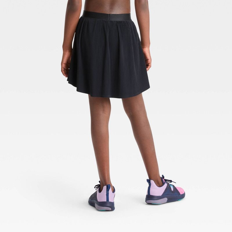 Girls&#39; Pleated Woven Skort - All In Motion™, 3 of 7