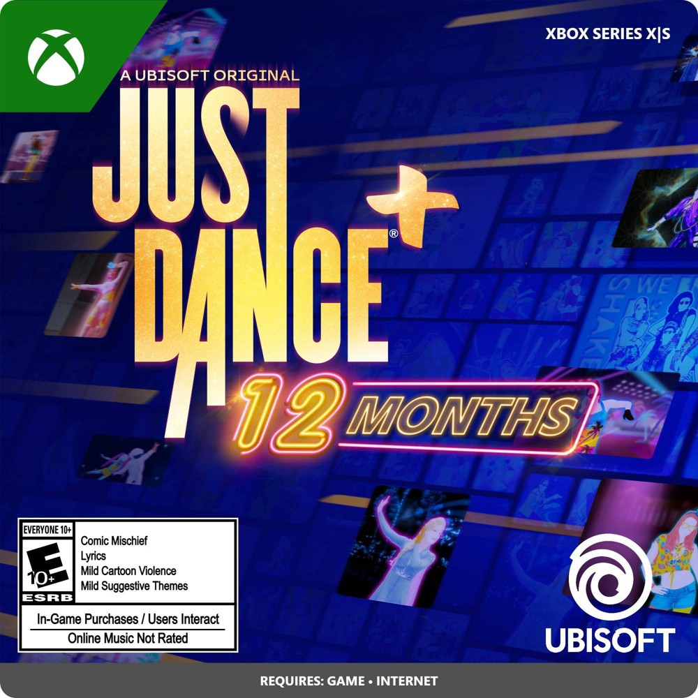 Photos - Game Just Dance Plus: 12 Month Subscription - Xbox (Digital)