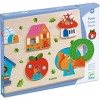 Djeco Coucou House Wooden Puzzle, 7 Pieces, Ages 18 Months and Up - 2 of 2