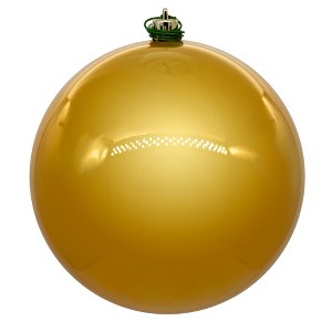 Vickerman Honey Gold Ball Ornament - 1 of 2