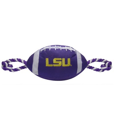 NCAA LSU Tigers Nylon Football Dog Toy