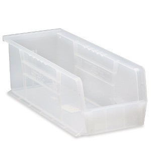 Quantum Storage Systems Bin, Stacking Or Hanging, 5-1/2"W X 14-3/4"D X 5"H - 1 of 2