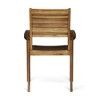 Outdoor Dining Chair, Teak KD - 2 of 4