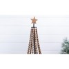Wooden Beaded Tree Form 25 Inch Height for Tabletop and Mantel By Melrose - 2 of 3
