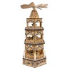 Kurt Adler 19.29-Inch Battery Operated LED Lighted 3-Story Tower Windmill Table Piece - 2 of 4