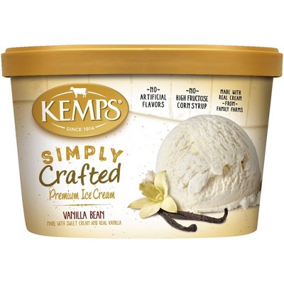 Kemps Simply Crafted Vanilla Bean Ice Cream 48oz