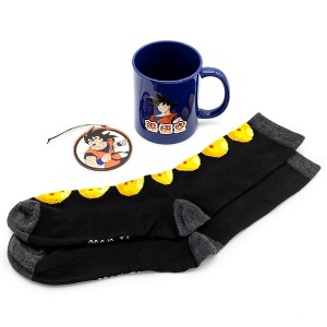 Culturefly LLC Dragon Ball Z Goku Mug, Socks, and Ornament Bundle - 1 of 4