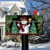 Briarwood Lane Red Checkered Snowman Winter Magnetic Mailbox Cove - 2 of 2