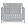 PAGED 4 in 1 Crib Convertible Baby Bed Frame with Headboard and Adjustable Mattress Heights for Bedroom - 3 of 4