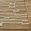 Hauteloom Miya Jute Living Room, Bedroom Area Rug - Bohemian, Transitional - High Pile - 2 of 4