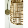Wall Sconce Lamp 23"H, Brown Textured Wicker & Metal Transitional Wall Mount Lighting By Kalalou - 3 of 3