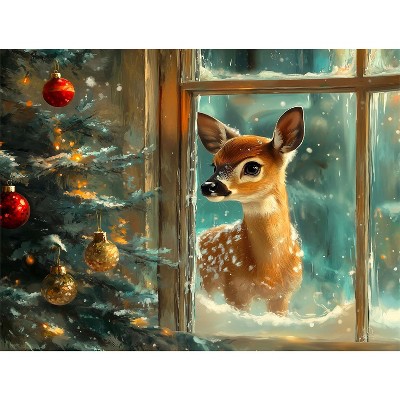 Sunsout Christmas Wishing 300 pc  Christmas Jigsaw Puzzle 77118