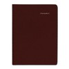 DayMinder Weekly Appointment Book, Vertical-Column Format, 11 x 8, Burgundy Cover, 12-Month (Jan to Dec): 2025 - 3 of 4