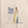 Women's - Disney - Rule For The People Lightweight French Terry Wide Neck Long Sleeve Shirt - 2 of 4