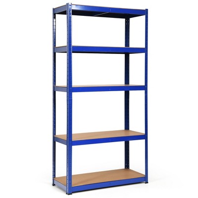 Costway 72'' Heavy Duty Storage Shelf Steel Metal Garage Rack 5 Level Adjustable