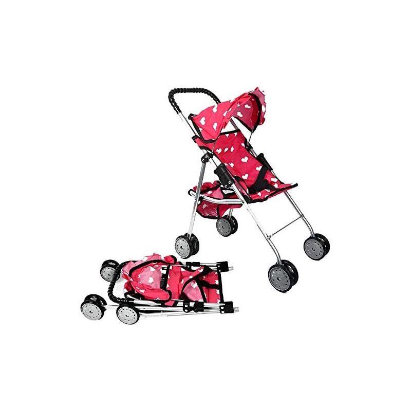 The New York Doll Collection Baby Doll Stroller - My First Toy Stroller for Kids, 4 of 8
