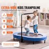 VEVOR Kids Trampoline, 56x36 inch Indoor Outdoor Trampoline, Foldable Mini Trampoline with Handle, Rebounder Trampoline for Toddlers - 3 of 4