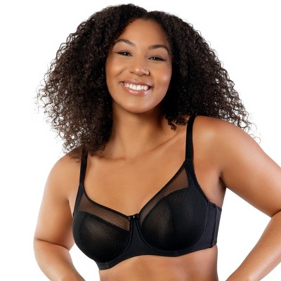 Women's Parfait P5752 Maya Unlined Plunge Bra (Black 38E