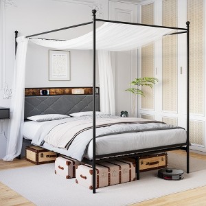 Canopy Bed Frame - 1 of 4