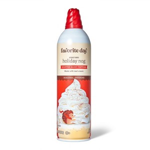 Holiday Nog Whipped Topping - 13oz - Favorite Day™ - 1 of 3