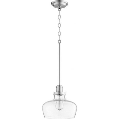 Quorum Lighting 1 - Light Pendant in  Satin Nickel