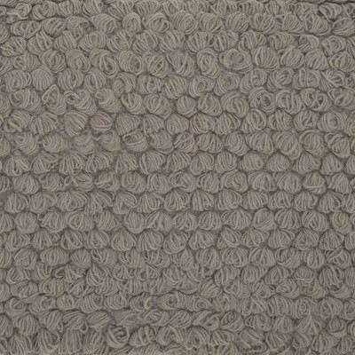 Gray Cotton-Wool Blend Textured Shag Throw Pillow Set