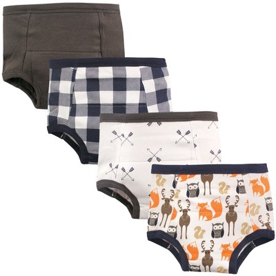 Hudson Baby Infant And Toddler Boy Cotton Training Pants, Forest, 1218