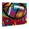 Stupell Industries Urban Sports Football, 48" x 36" - 3 of 4
