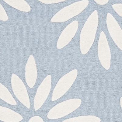 light blue/ivory