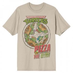 Mens Teenage Mutant Ninja Turtles Pizza by the Slice T-Shirt - 1 of 2
