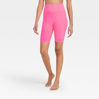 pink biker shorts target