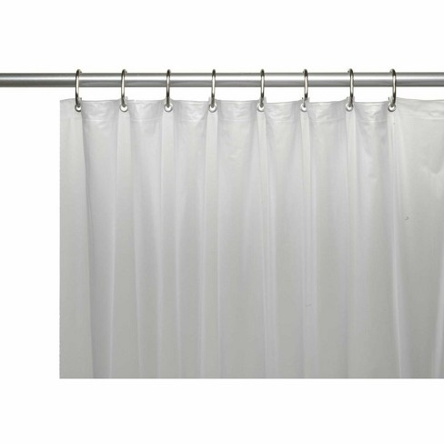 Kate Aurora Hotel Heavy Duty 10 Gauge Vinyl Shower Curtain Liners ...