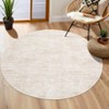 Pearl Velvet Cotton TPR Washed Folding Carpet - 100% Polyester, 350Gsm Plush Weight, Total Weight Approx. 1200Gsm, Solid Color Texture, Indoor Use - 2 of 4