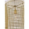 Elegant Lighting Deleon 1 light brass pendant - 4 of 4