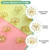 Unique Bargains Metal Durable Multipurpose Use Jewelry Making End Caps 50 Pcs - 2 of 4