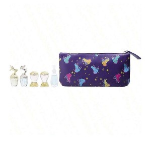 Anna Sui 6 Pc Mini Set For Women: Fantasia 0.17 EDT + Fantasia Mermaid 0.17 EDT + Secret Wish 0.17 EDT + 2 X Sky 0.17 EDT + Pouch - 1 of 1