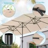 Sonkuki 13 x 7.2Ft Double-Sided Patio Umbrella with Large Canopy Outdoor Table Umbrella for Garden, deck and pool - 4 of 4
