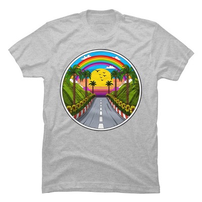 Men's Design By Humans Summer Road Trip By underheaven T-Shirt