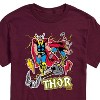 Men's - Marvel - Thor Stickers Style Short Sleeve Graphic T-Shirt - 2 of 4