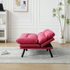 NicBex 70 Inch Loveseat,Modern Thick Cushion Loveseat Sofa with Metal Feet,Upholstered 2-Seater Couch for Living Room,Bedroom,Lounge - 3 of 4