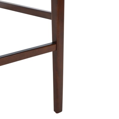 Benicio Dark Brown and Natural Rattan Bar Stool Set