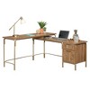PAGED L-Shaped Desk Versatile Computer Desk with Drawer and Natural Woodgrain Finish, Corner Desk for Living Room, Home Office - 4 of 4